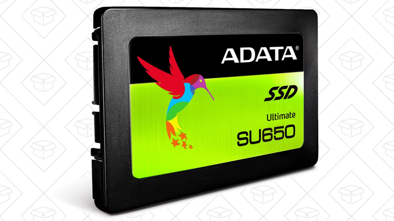 ADATA 480GB SSD | $100 | Rakuten | Promo code SU650